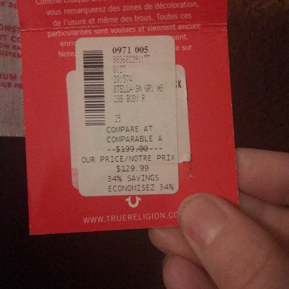 True Religion Black Skinny Jeans - Picture 4 of 12